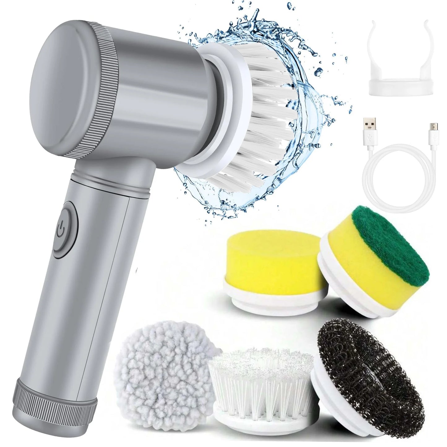 Promoção - ProdutoInovador - OfertaEspecial - LimpezaSemEsforço - HigienePerfeita - FacilidadeNoDiaADia - Esfregão ElétricoPowerScrubber - CompreAgora - CasaOrganizada - apmultitore