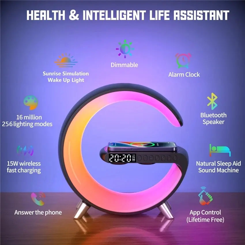 Carregador sem fio - TecnologiaParaSuaCasa - TecnologiaAvançada - Luzes RGB - Promoção - Praticidade - Organização - OfertaEspecial - LuzRGB - Gadgets - FreteGrátis - EstaçãoDeCarregamento - DespertadorModerno - CompreAgora - CasaInteligente - CarregadorSemFio - Estação Aurora - AcessóriosTech - AlarmeInteligente - DesignFuturista - apmultitore