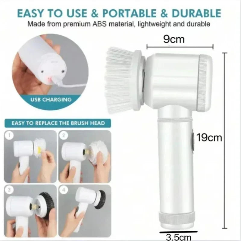 Promoção - ProdutoInovador - OfertaEspecial - LimpezaSemEsforço - HigienePerfeita - FacilidadeNoDiaADia - Esfregão ElétricoPowerScrubber - CompreAgora - CasaOrganizada - apmultitore